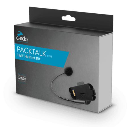 Cardo Packtalk Line Half Helmet Kit