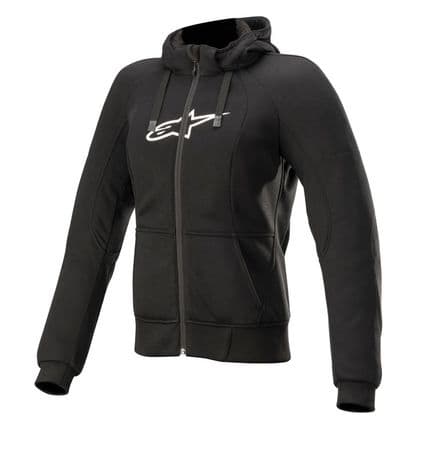 Alpinestars Hoodie Dam Chrome Svart