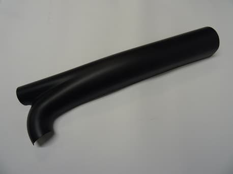 "WELD-EXH SHIELD TRANS RH black"