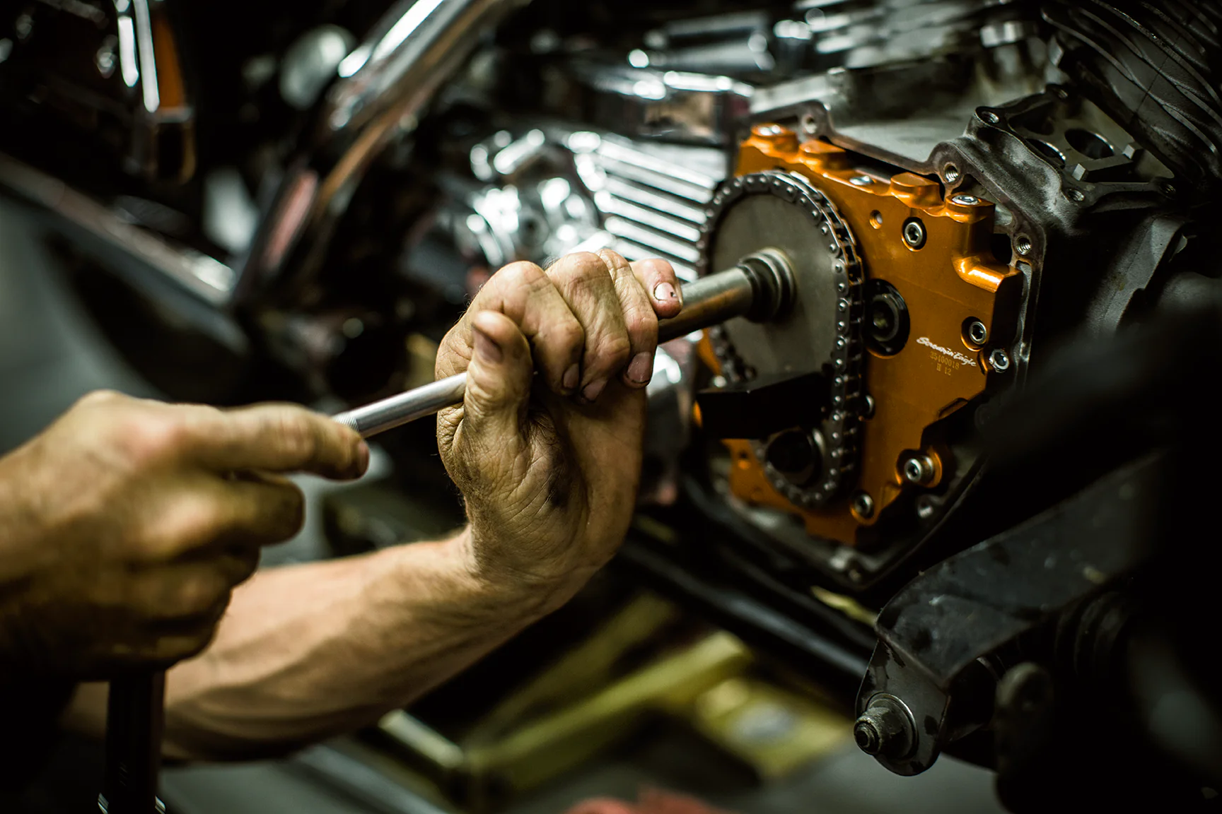 Workshop service bay